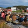 Sør-Gjæslingan, middag, foto Leif Hauge